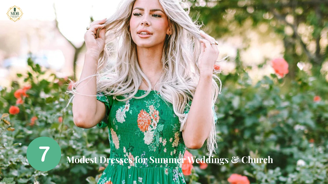 7 Modest Dresses That Work for Both Church and Summer Weddings