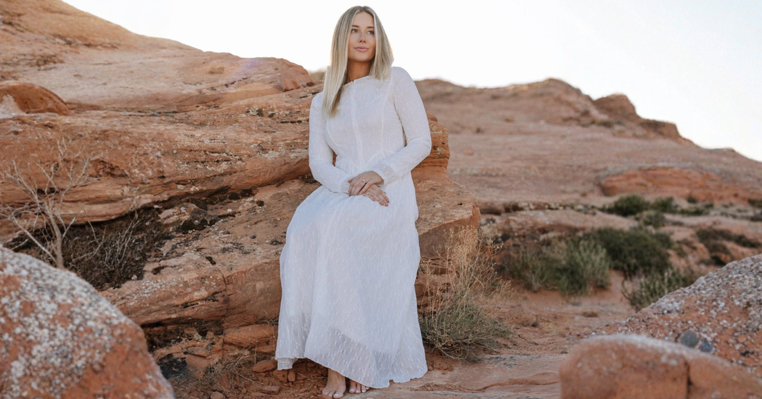 How to Choose a Temple Dress: Fabric, Fit & What the Church Actually Requires