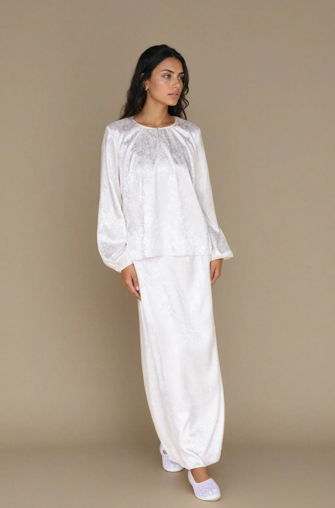 Hannah — LDS Temple Top | Modest White Top for Women