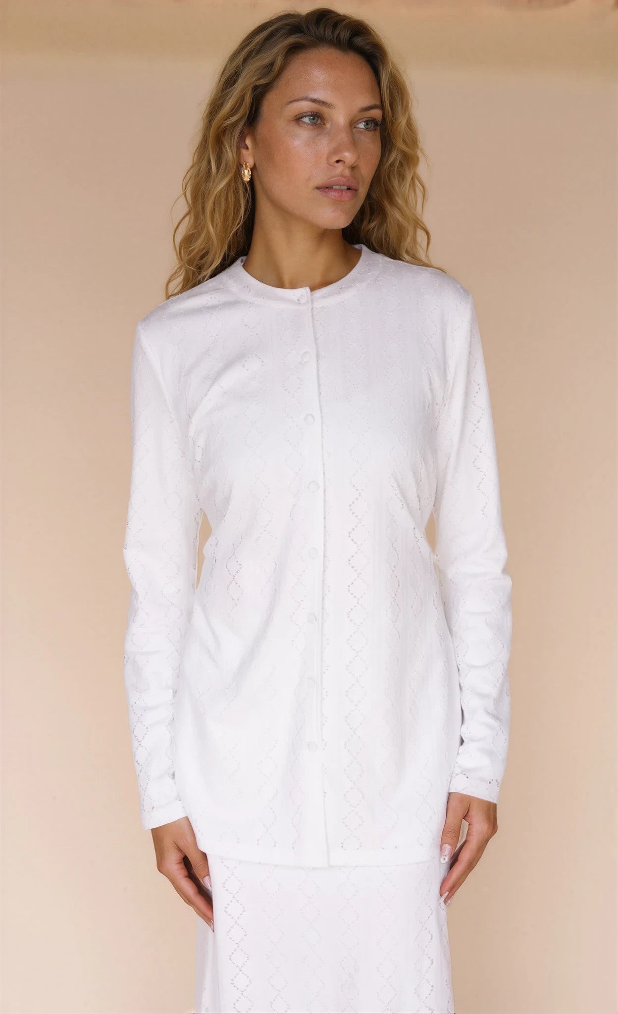 Scotti — LDS Temple Top | Modest White Top for Women