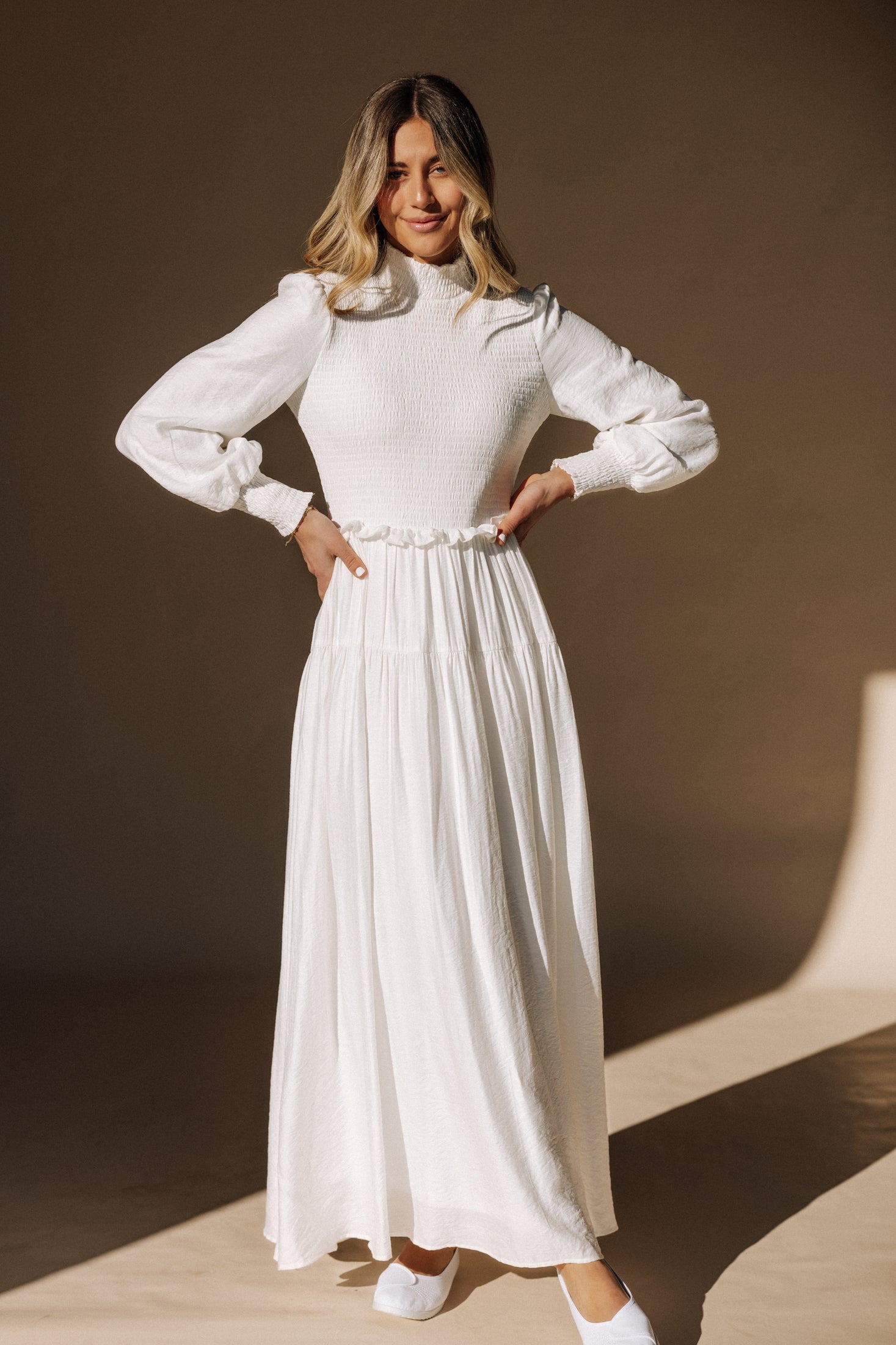 Kayla LDS Temple Dress