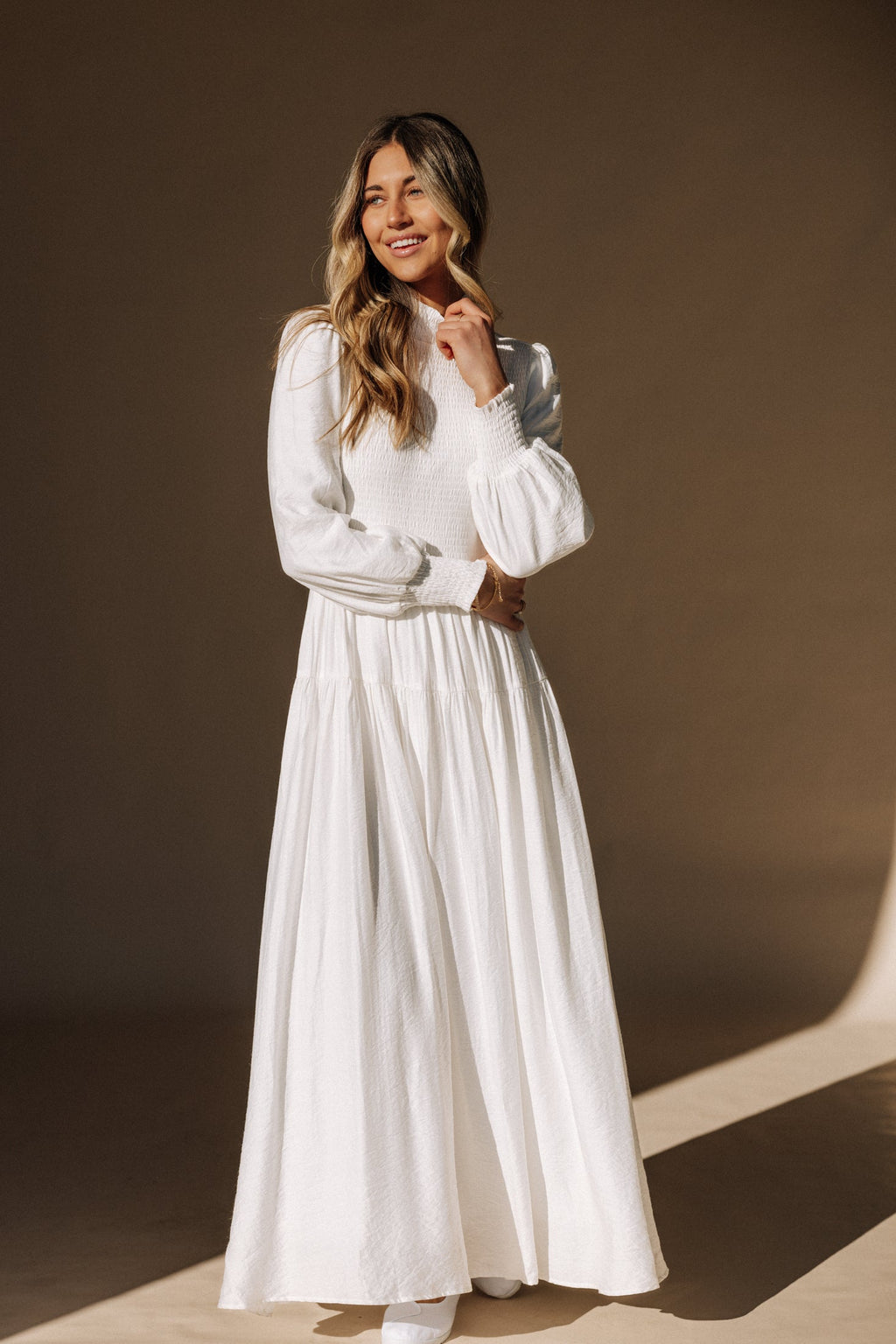 Kayla LDS Temple Dress