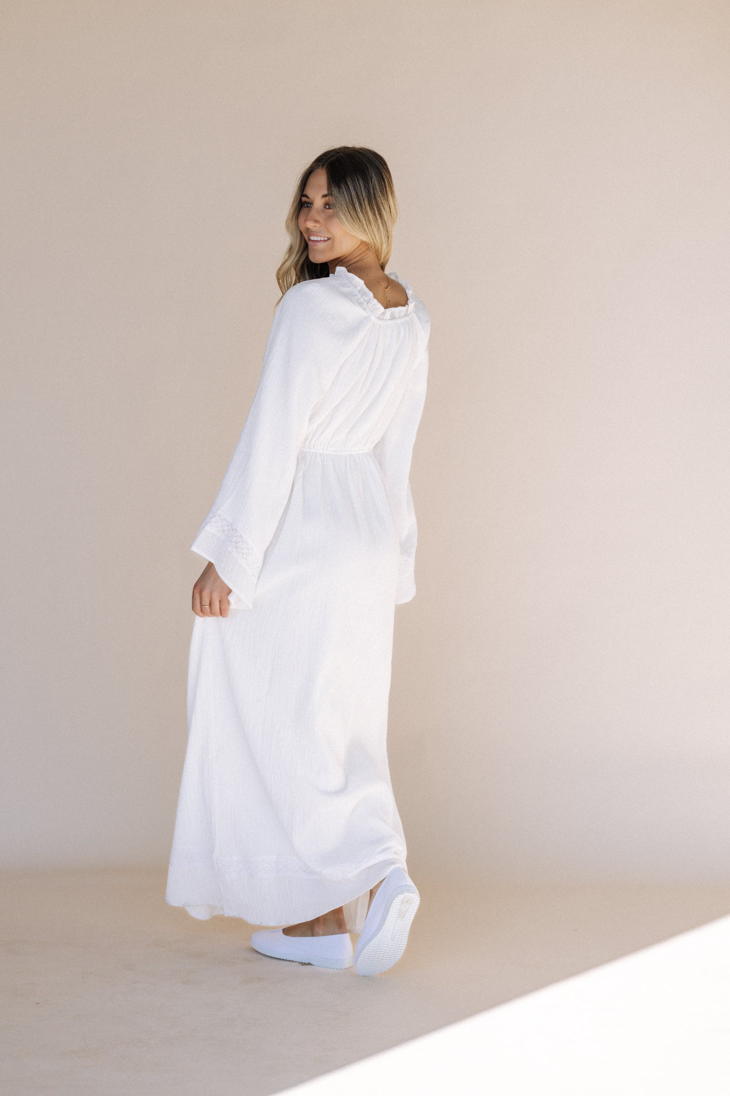 Layla LDS Temple Dress