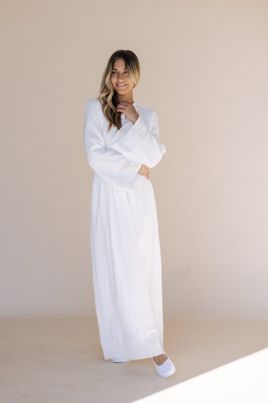 Layla LDS Temple Dress