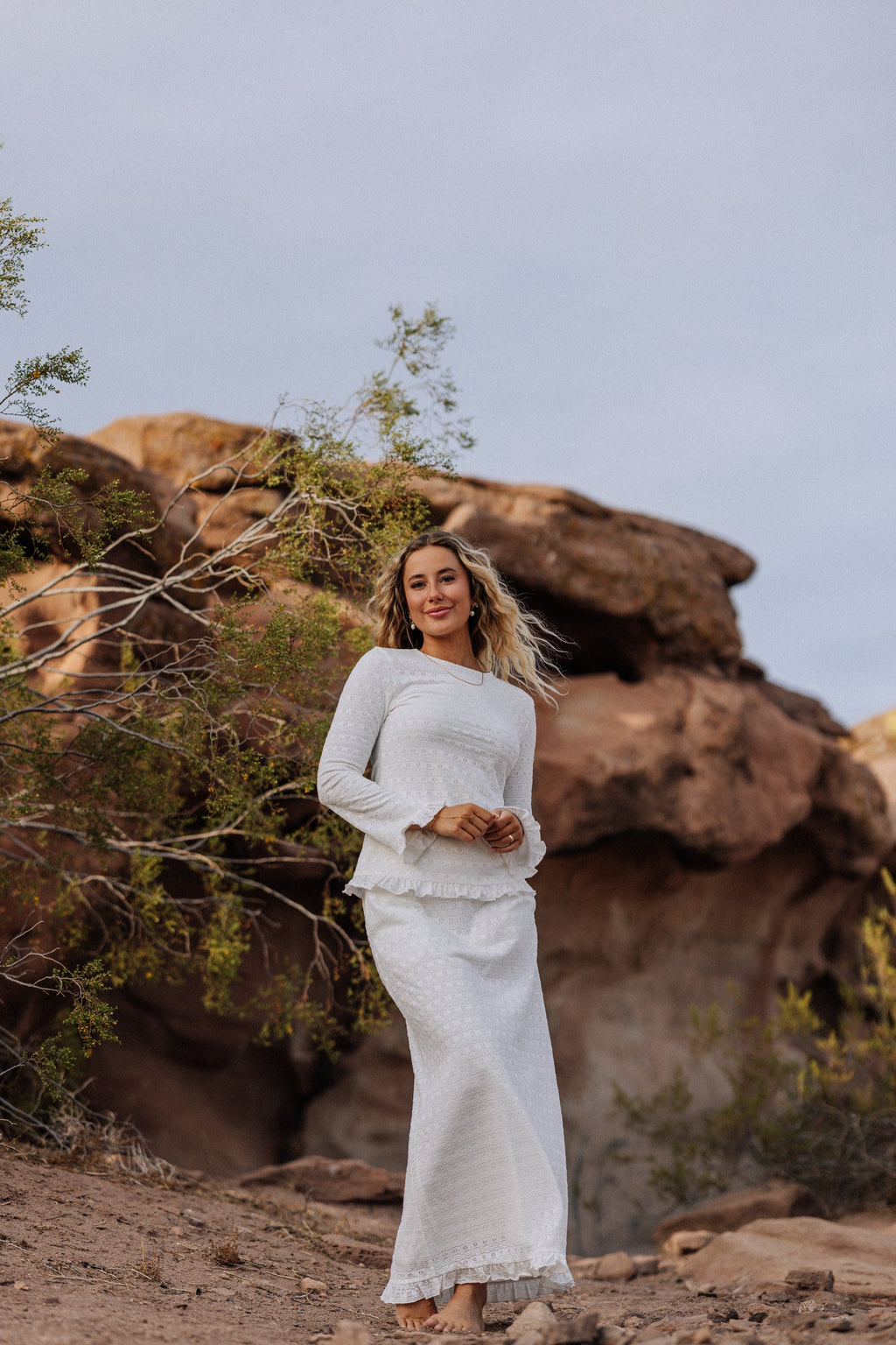 Rachel LDS Temple Skirt