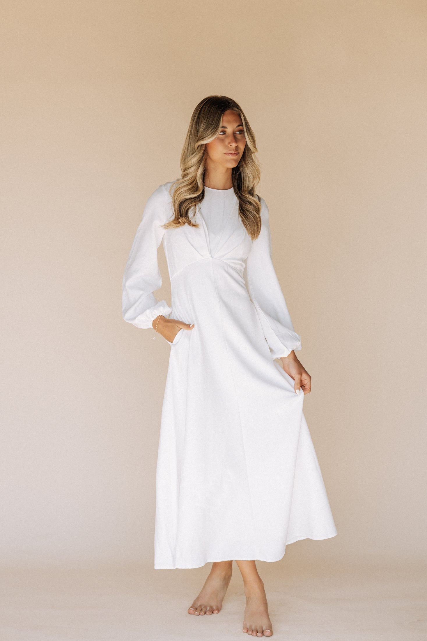 lds temple dresses for women Front Zipper Dress FEHRNVI and a flowing tiered skirt. 15 Elegant LDS Temple Dresses
