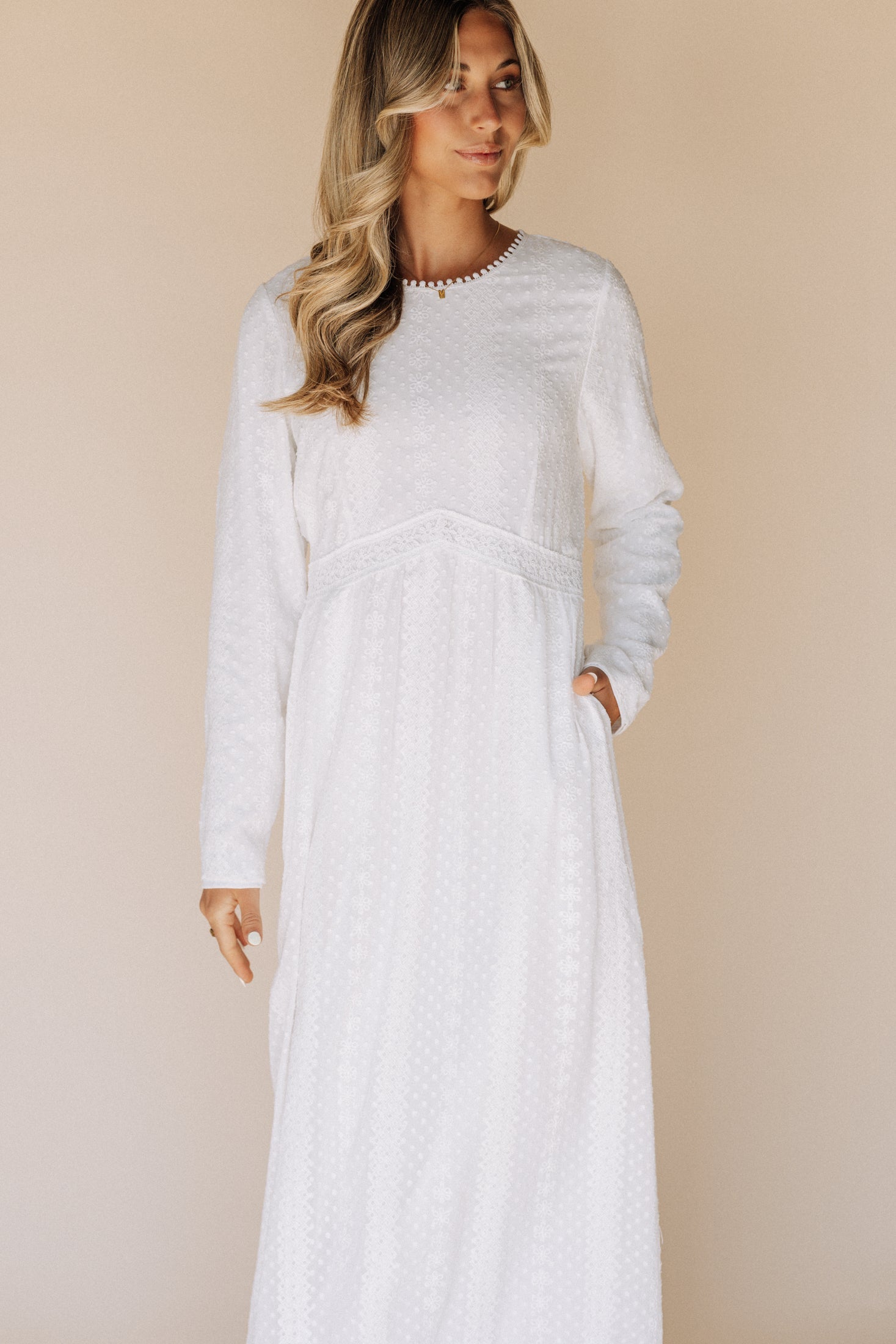 Zoey LDS Temple Dress