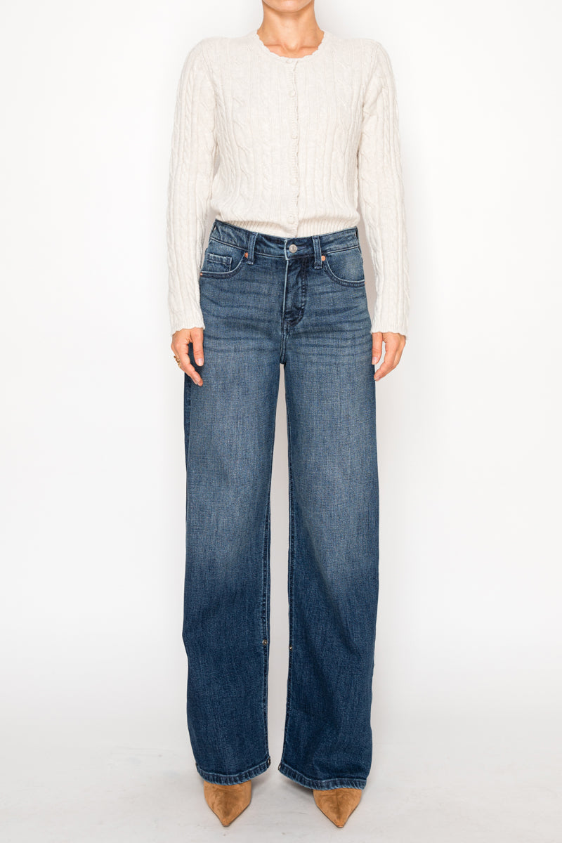 Artemis Vintage | TUMMY CONTROL HIGH RISE A-WIDE JEANS
