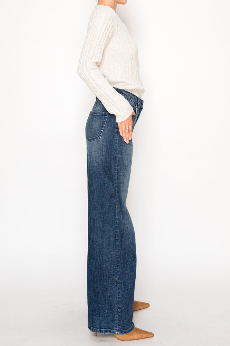 Artemis Vintage | TUMMY CONTROL HIGH RISE A-WIDE JEANS