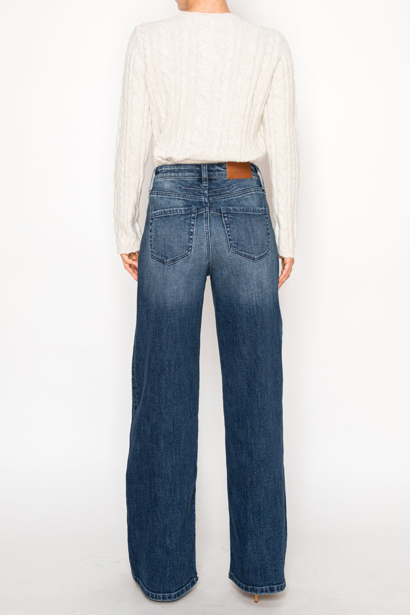 Artemis Vintage | TUMMY CONTROL HIGH RISE A-WIDE JEANS