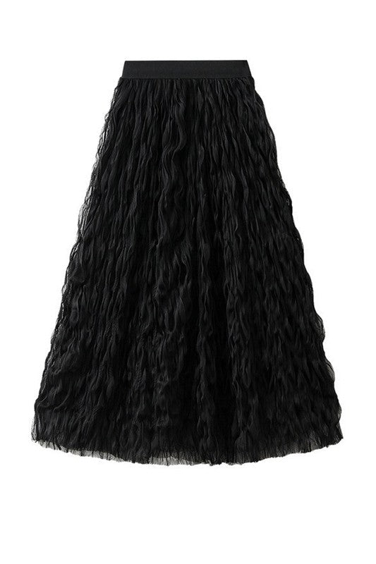 Miss Sparkling Midi Mesh Skirt