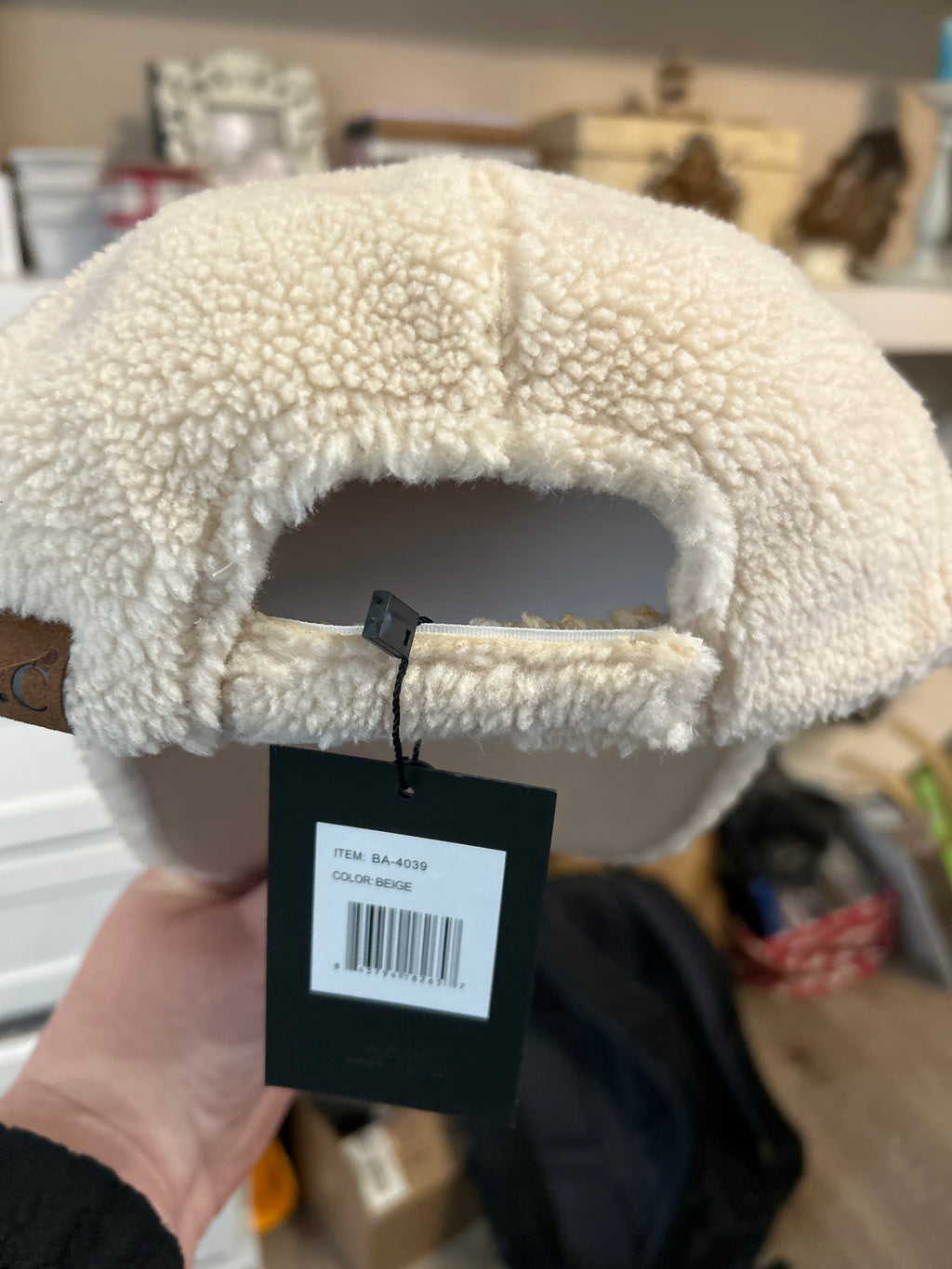 Solid C.C Sherpa Ball Cap