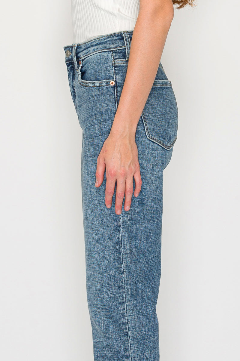 Sabine Tummy Control High Rise Slim Straight Jeans