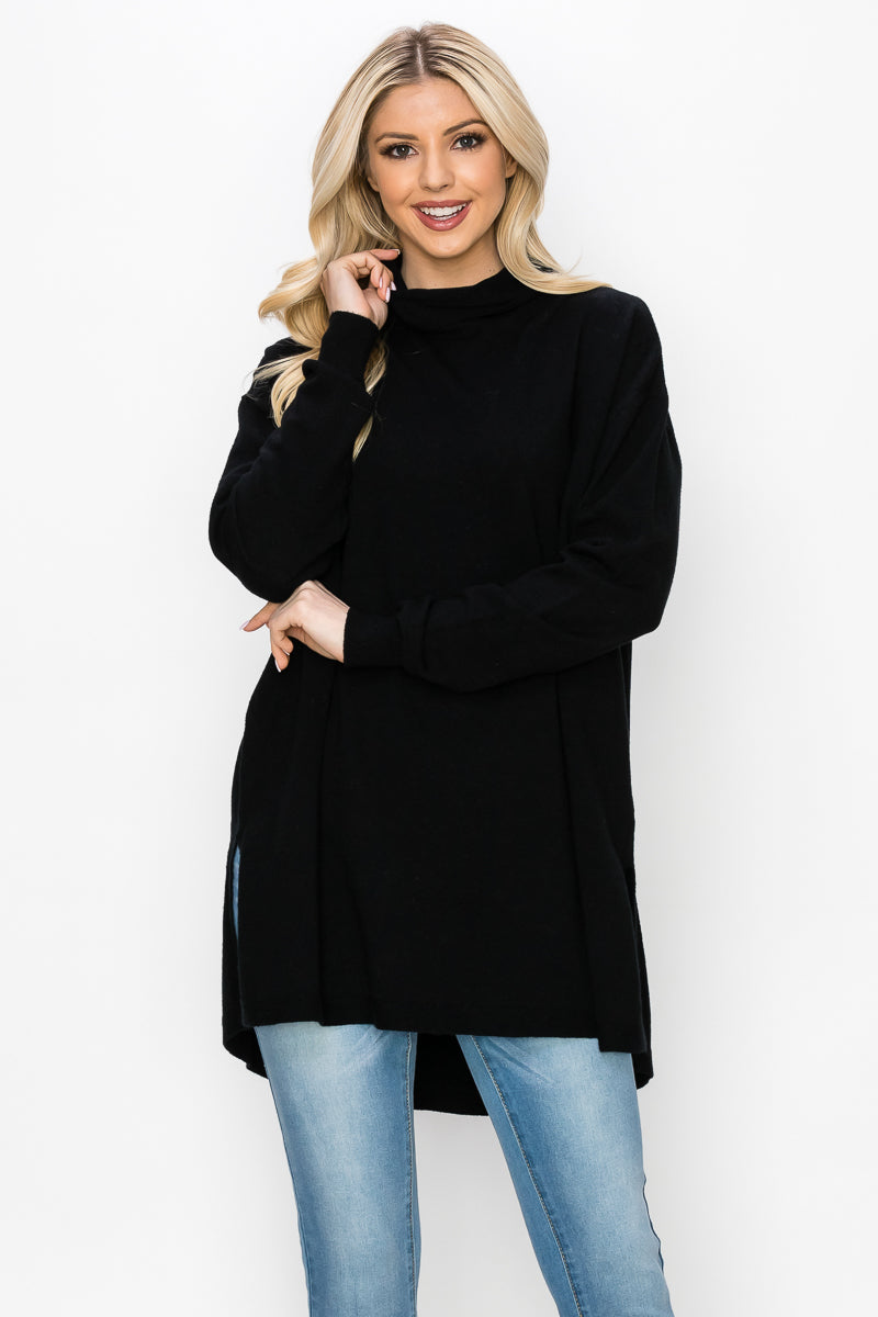 Sarah Stretch Knitted Tunic Sweater