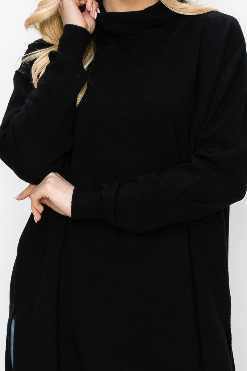 Sarah Stretch Knitted Tunic Sweater