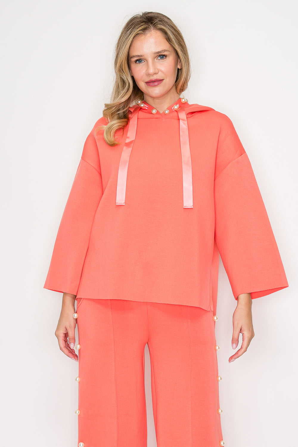 Francine French Scuba Pearl Hoodie