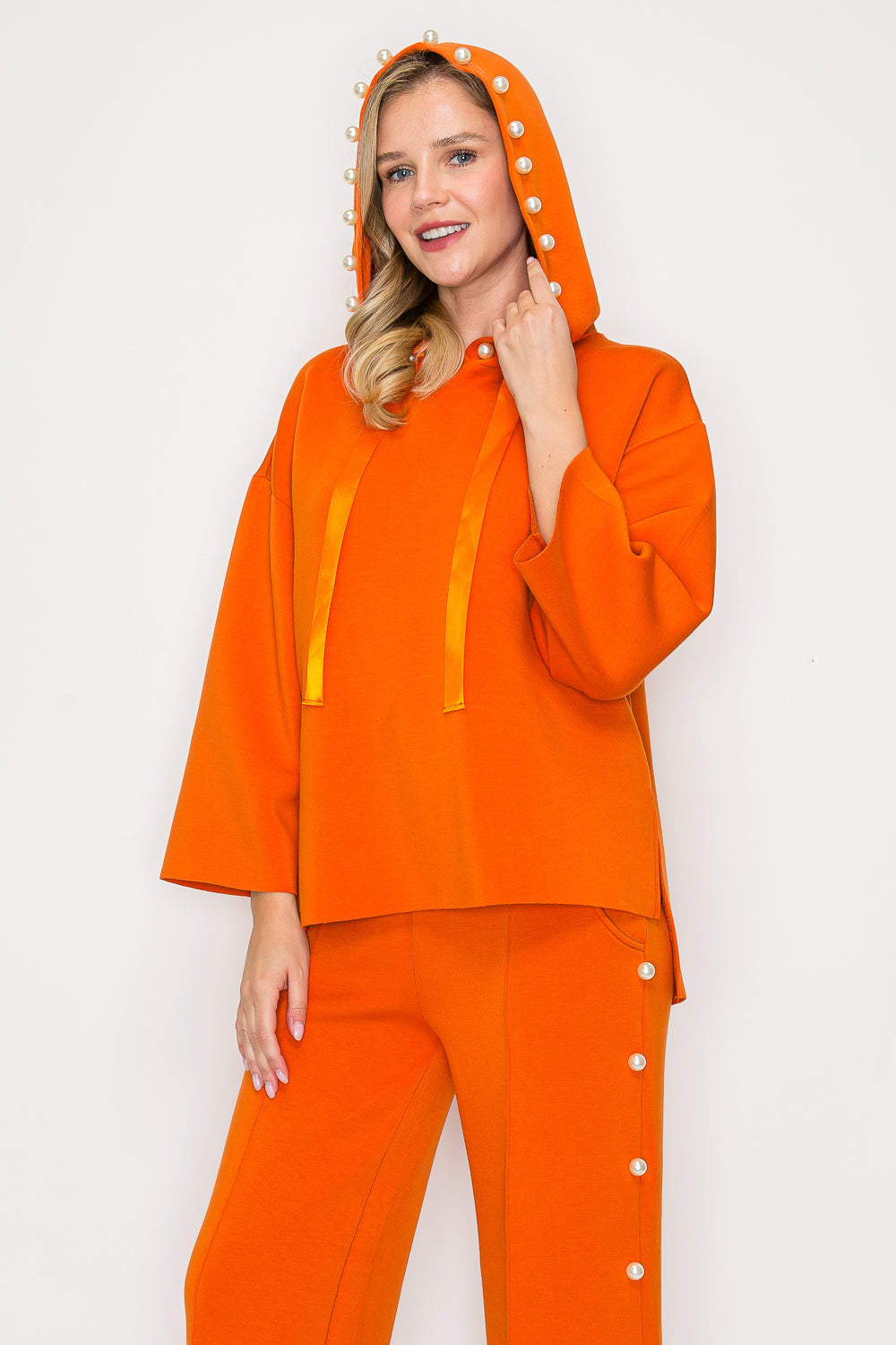 Francine French Scuba Pearl Hoodie