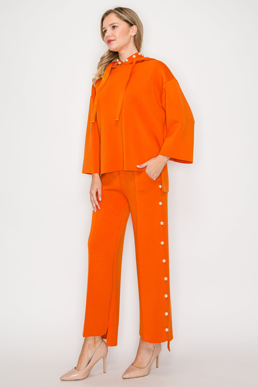 Francine French Scuba Pearl Hoodie