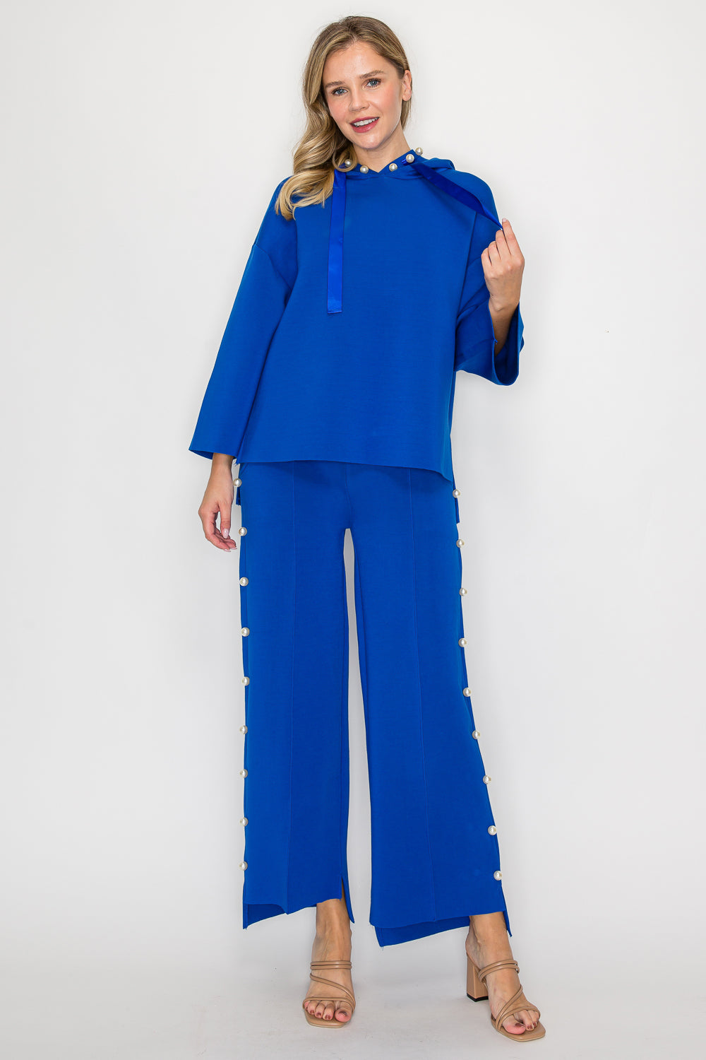 Francine French Scuba Pearl Hoodie