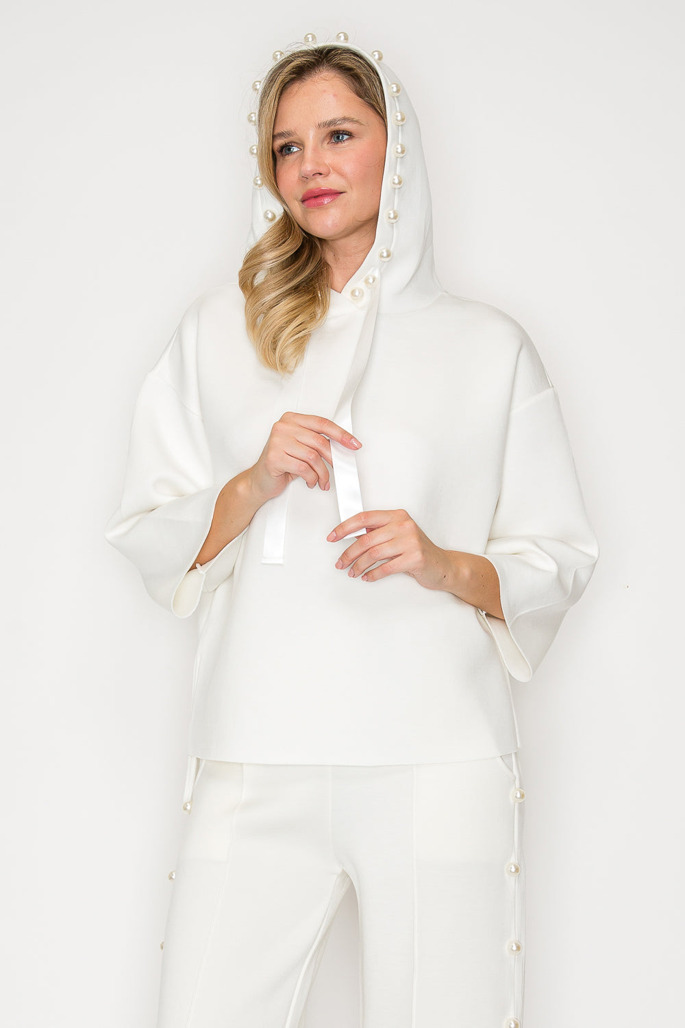 Francine French Scuba Pearl Hoodie