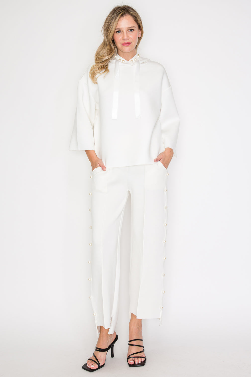 Francine French Scuba Pearl Hoodie