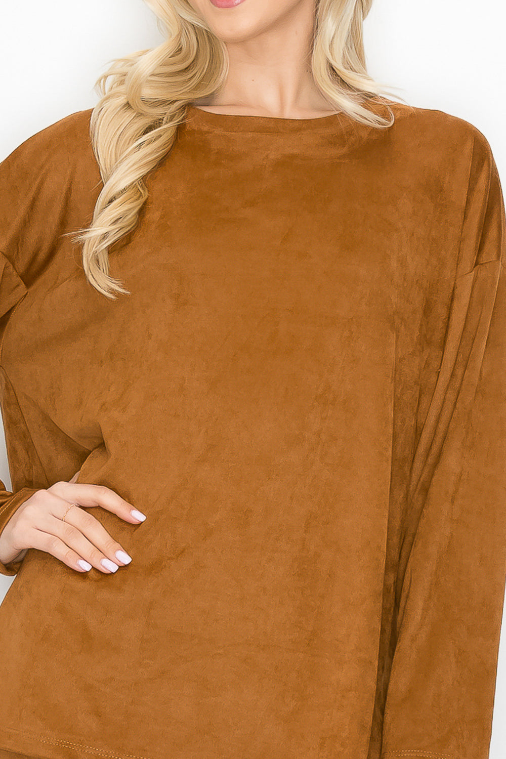 Adi Stretch Suede Top