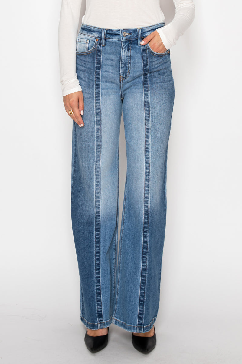 Artemis Vintage | TUMMY CONTROL 90'S VINTAGE HIGH RISE STRETCH WIDE JEANS