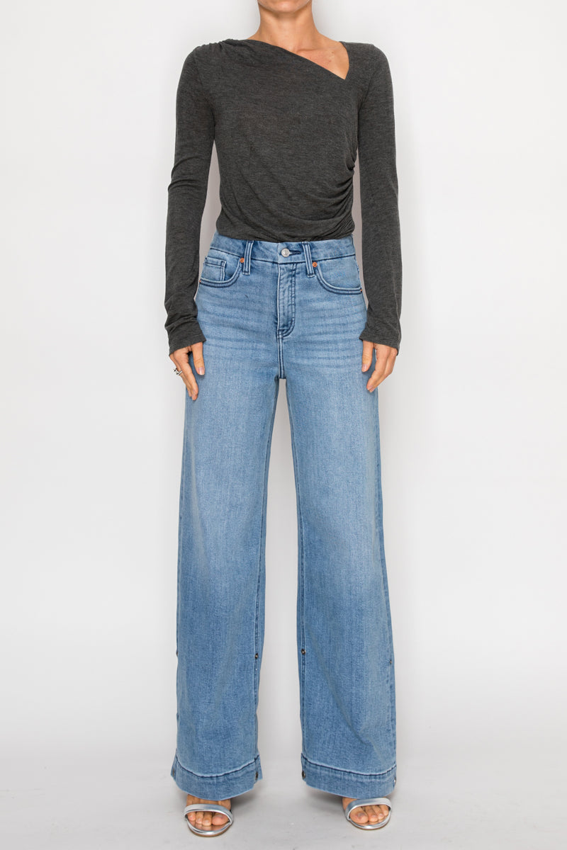 Artemis Vintage | TUMMY CONTROL HIGH RISE A-WIDE JEANS