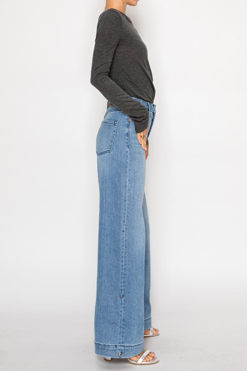 Artemis Vintage | TUMMY CONTROL HIGH RISE A-WIDE JEANS