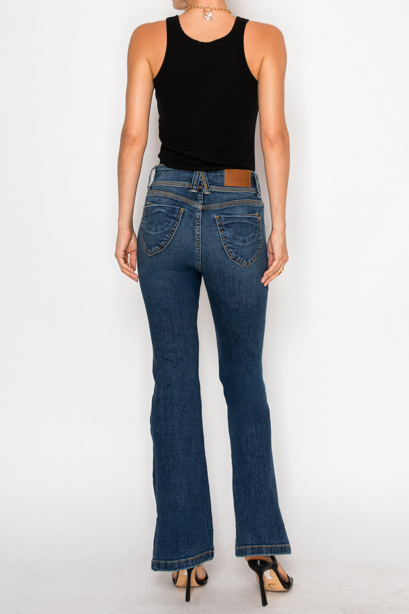 *Tummy Control* High Rise Bootcut Jeans