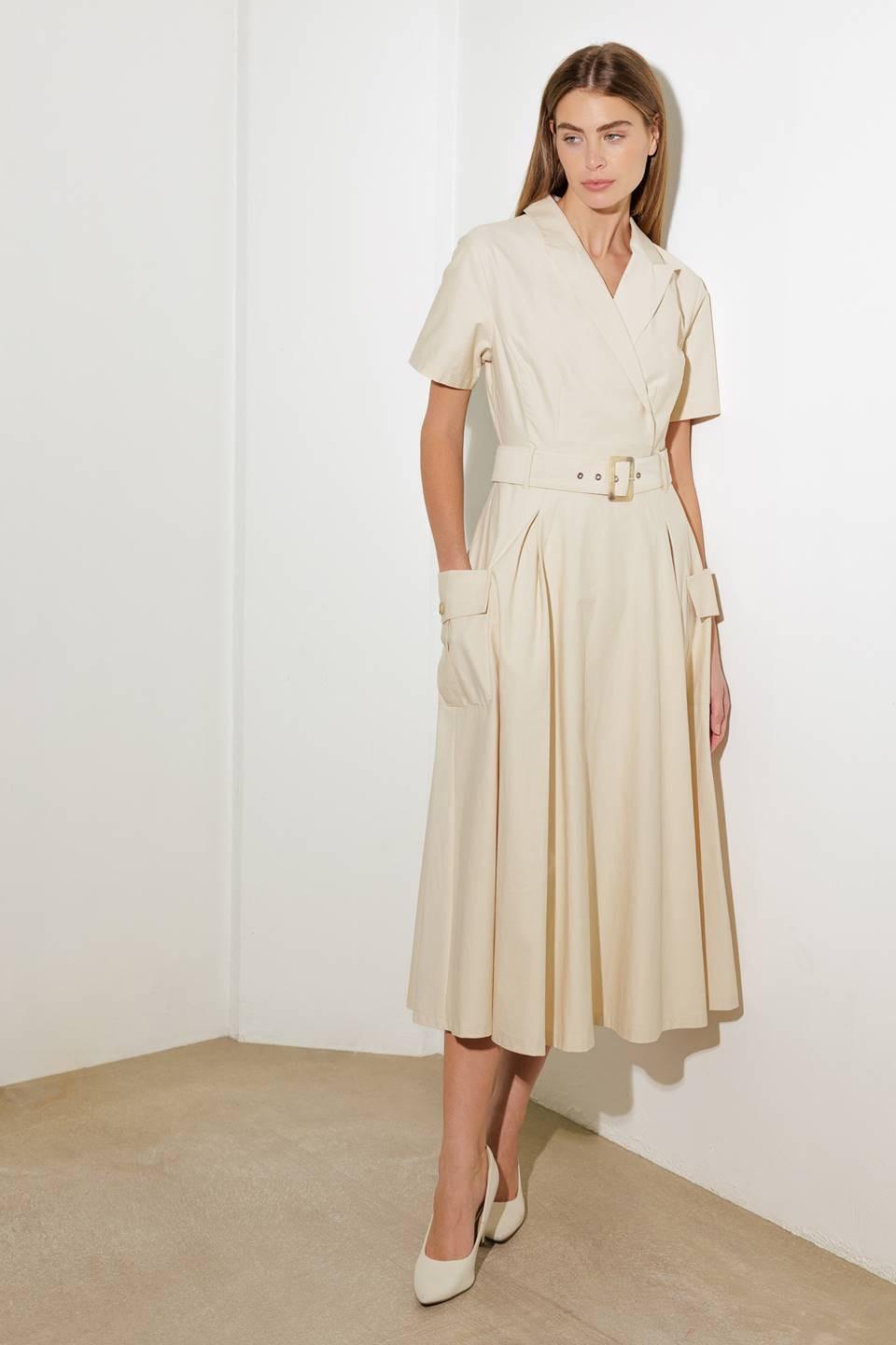 Lost in the Stars Woven Midi Dress