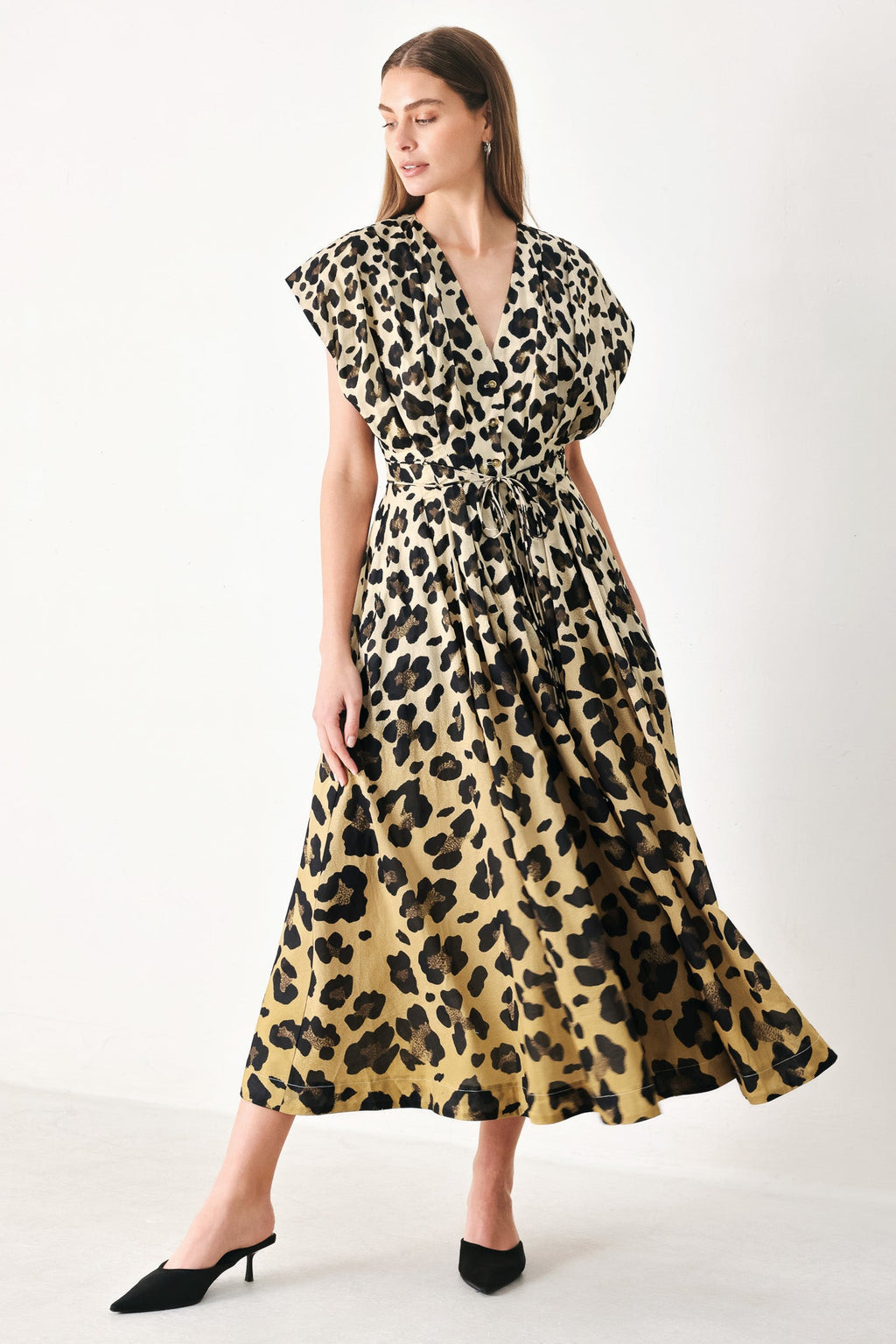 Flying Tomato - Wild Muse Woven Midi Dress