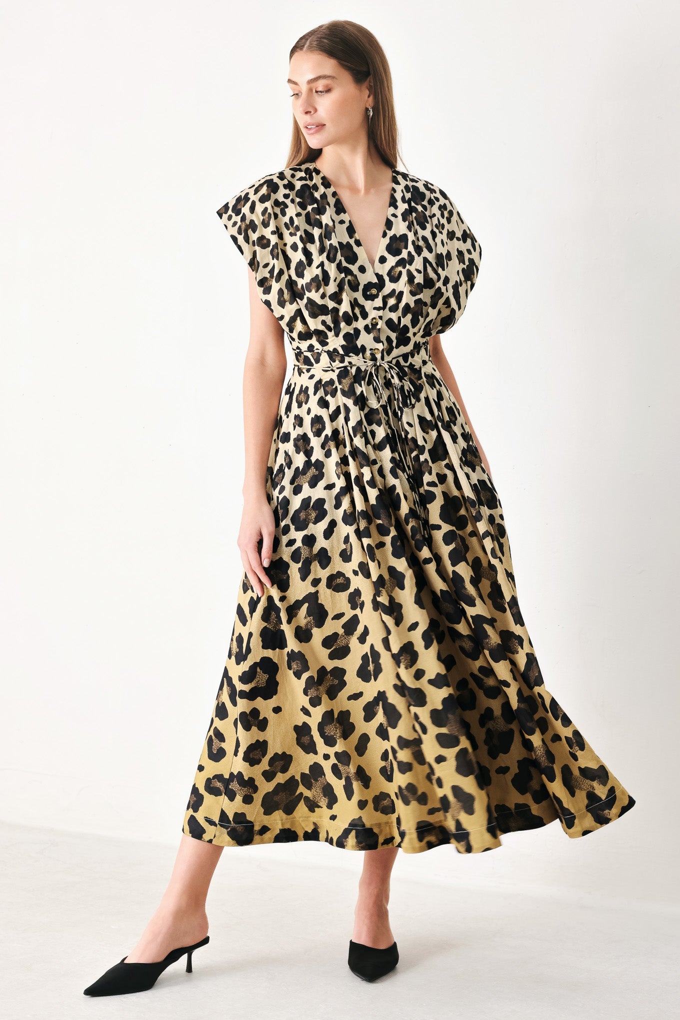 Flying Tomato - Wild Muse Woven Midi Dress