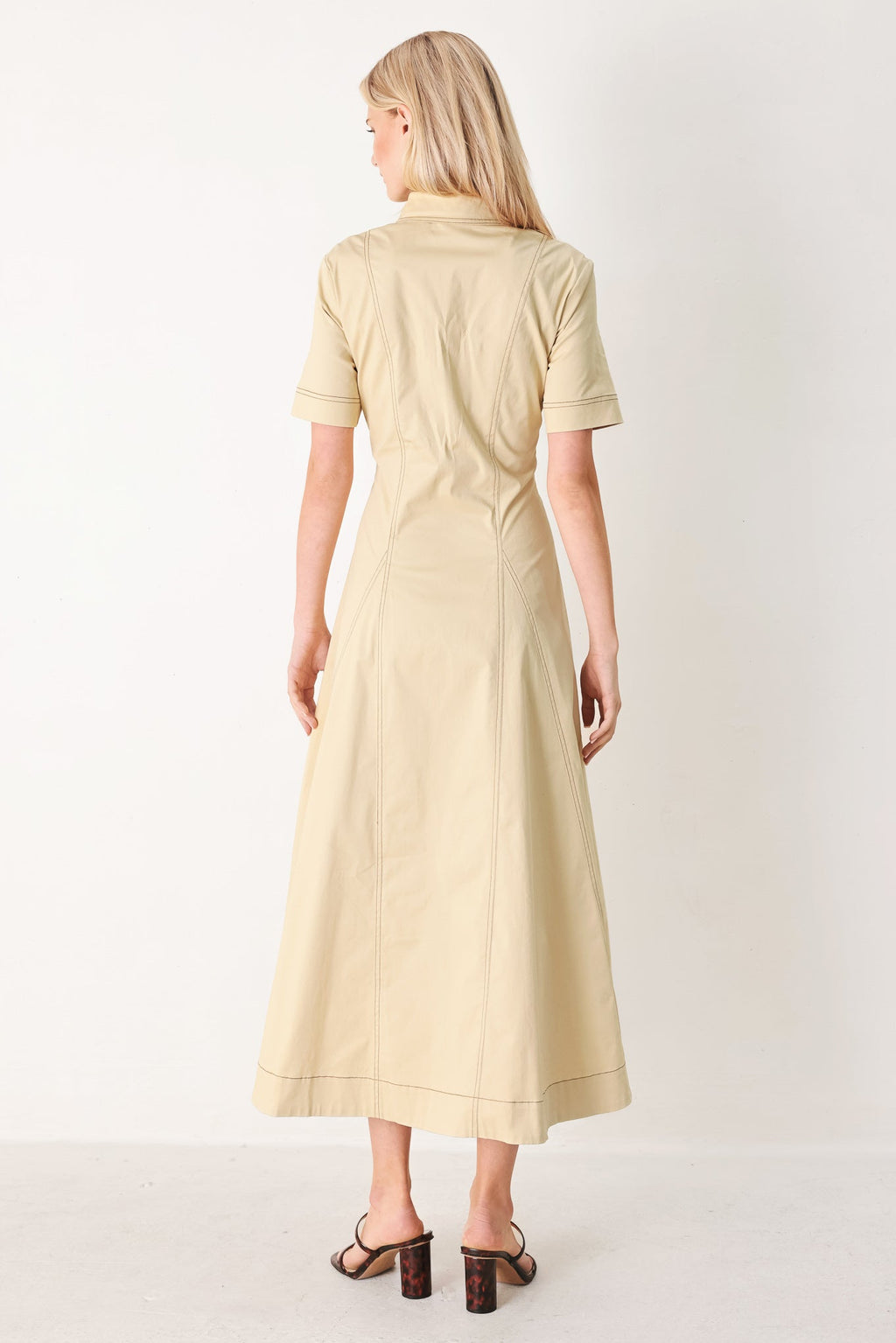Flying Tomato - Trend Icon Woven Midi Dress