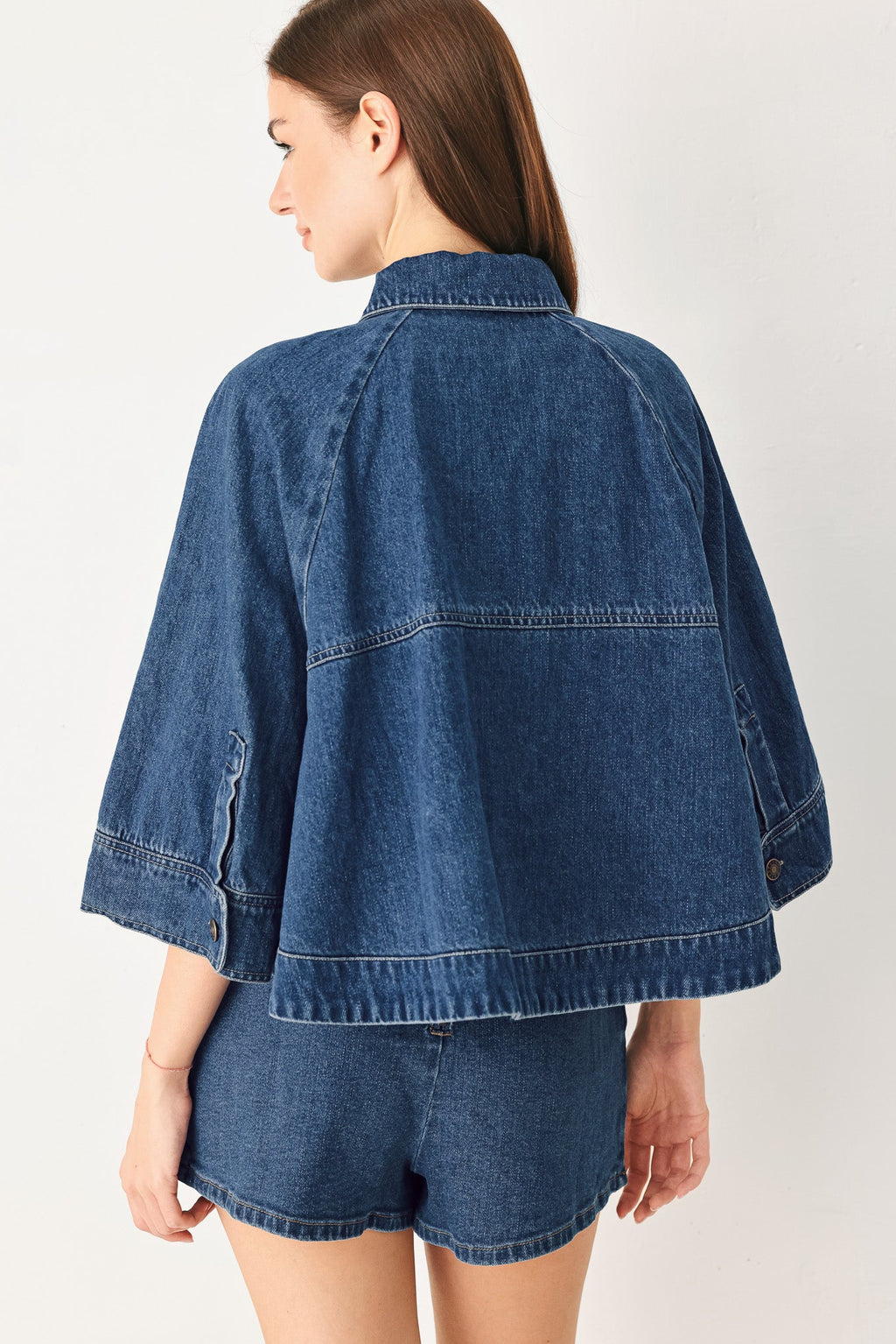 Flying Tomato Fresh Cut Denim Jacket