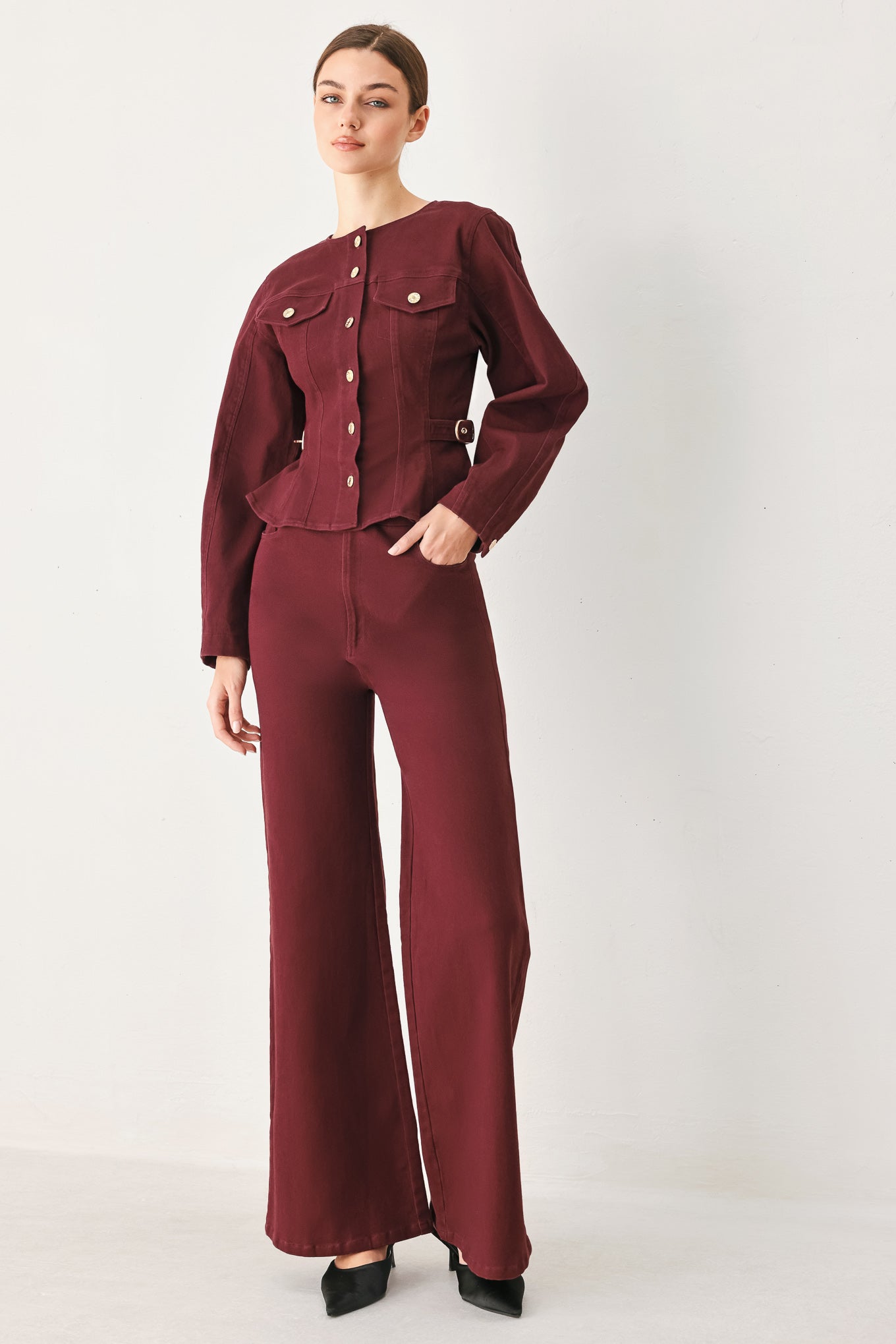 Flying Tomato Merlot Ridge Woven Jacket