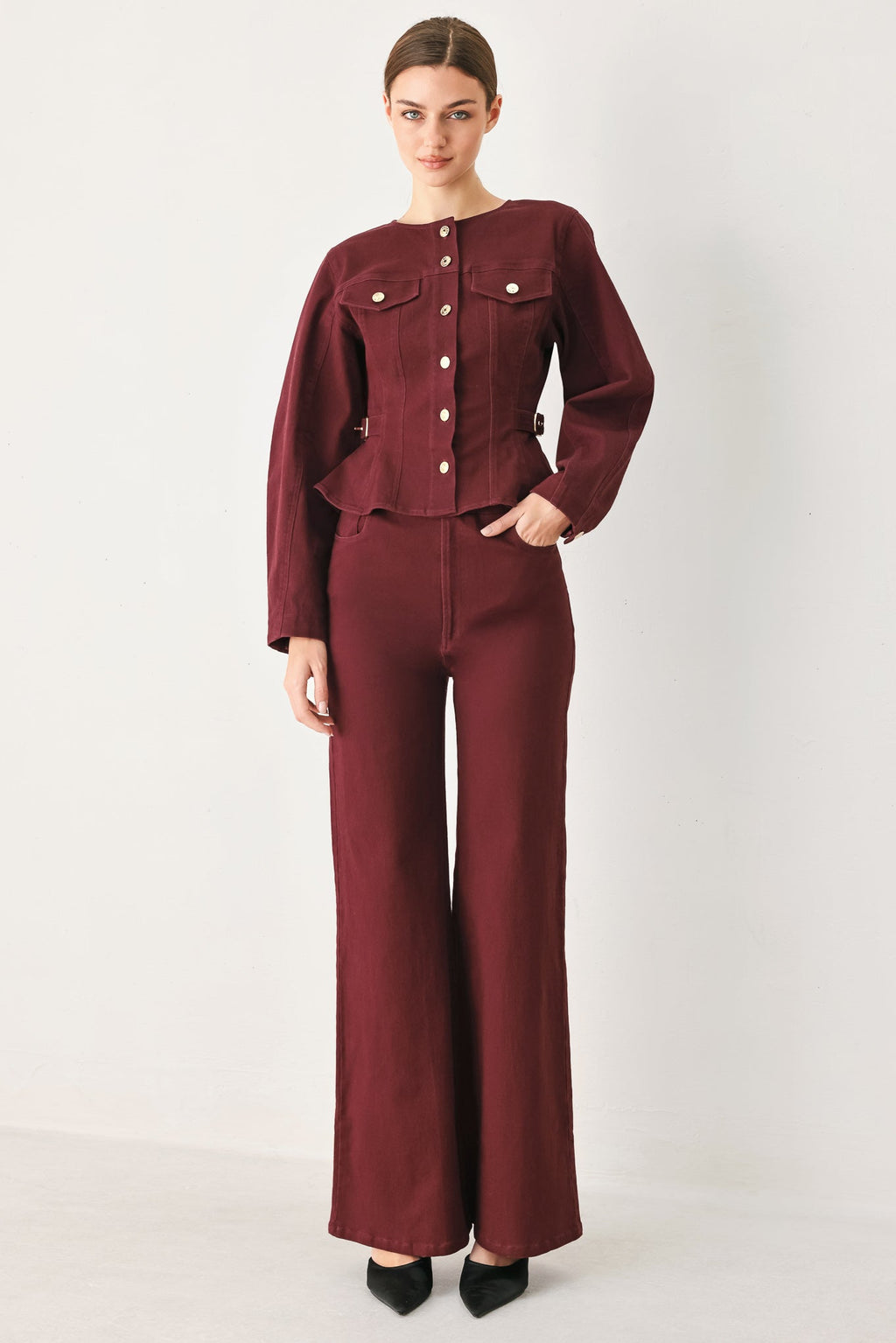 Flying Tomato Merlot Ridge Woven Jacket
