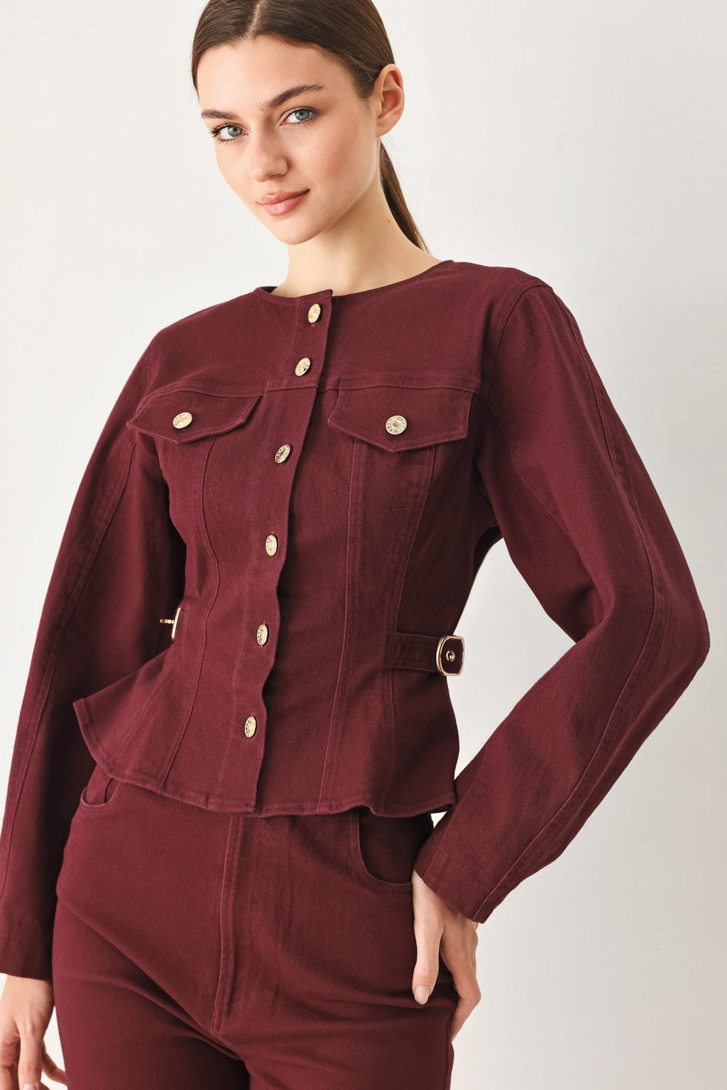 Flying Tomato Merlot Ridge Woven Jacket