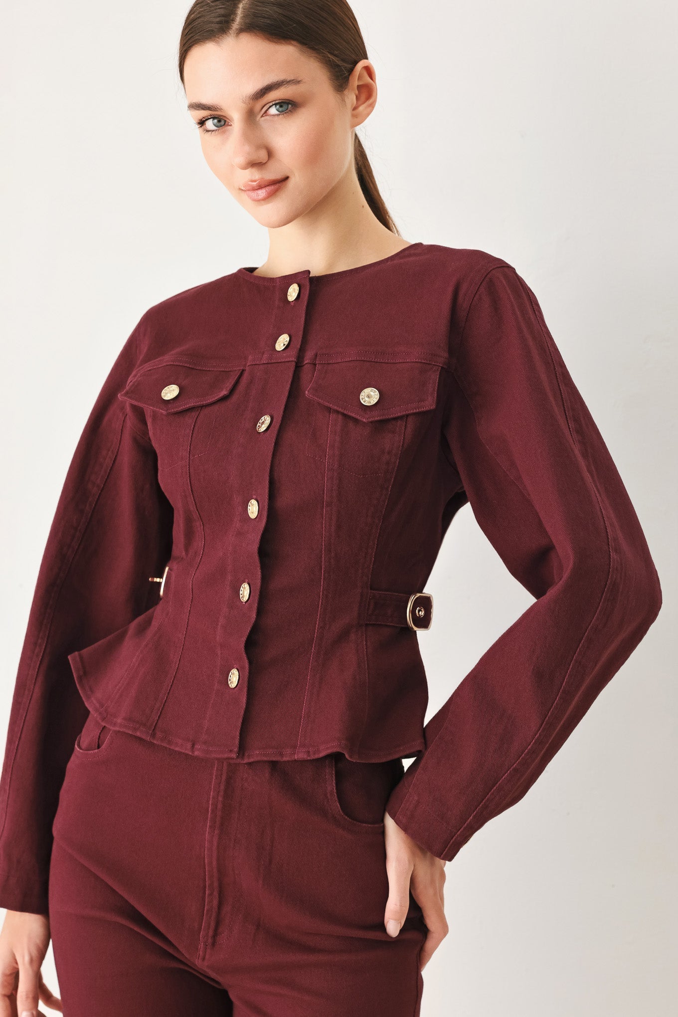 Flying Tomato Merlot Ridge Woven Jacket