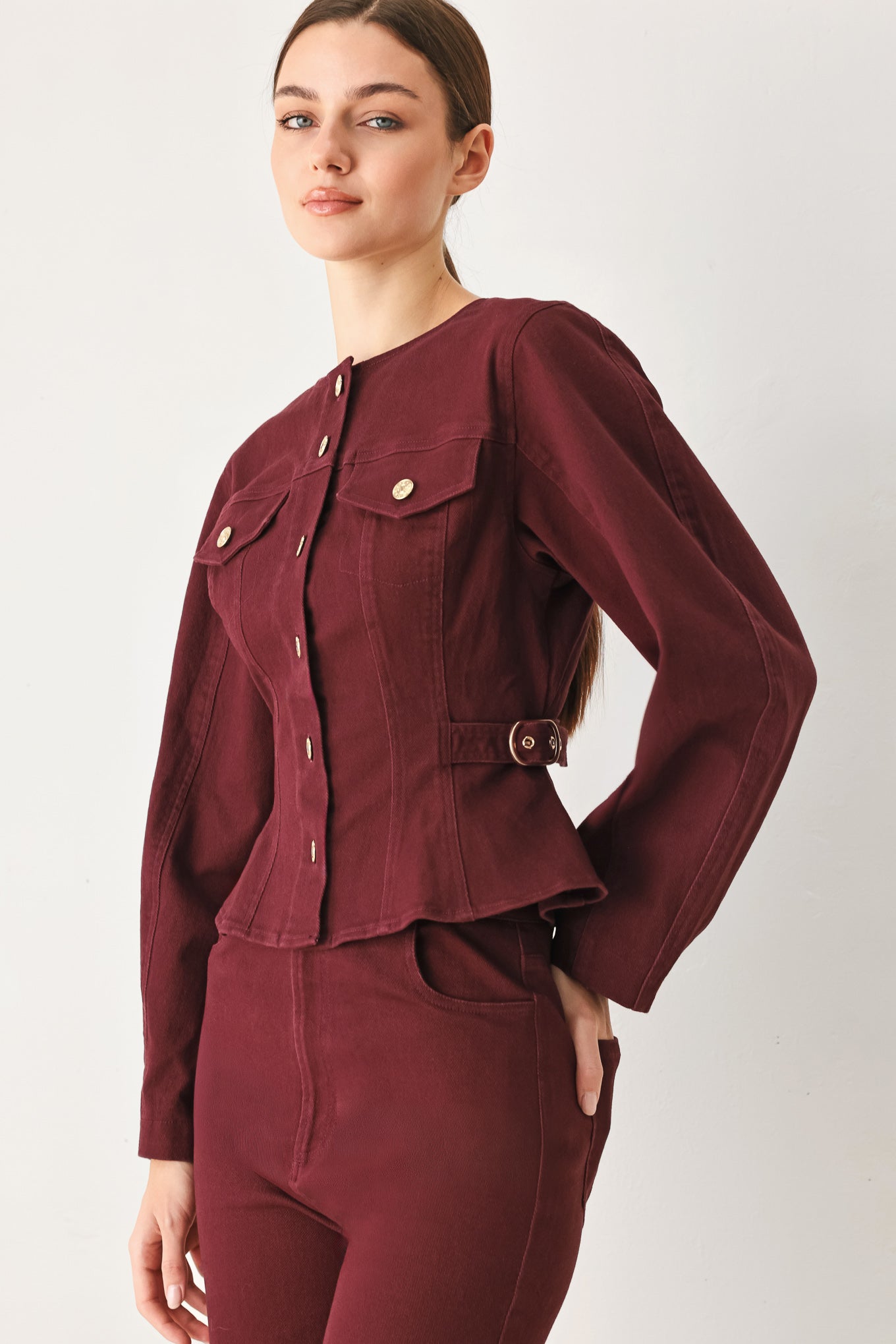 Flying Tomato Merlot Ridge Woven Jacket