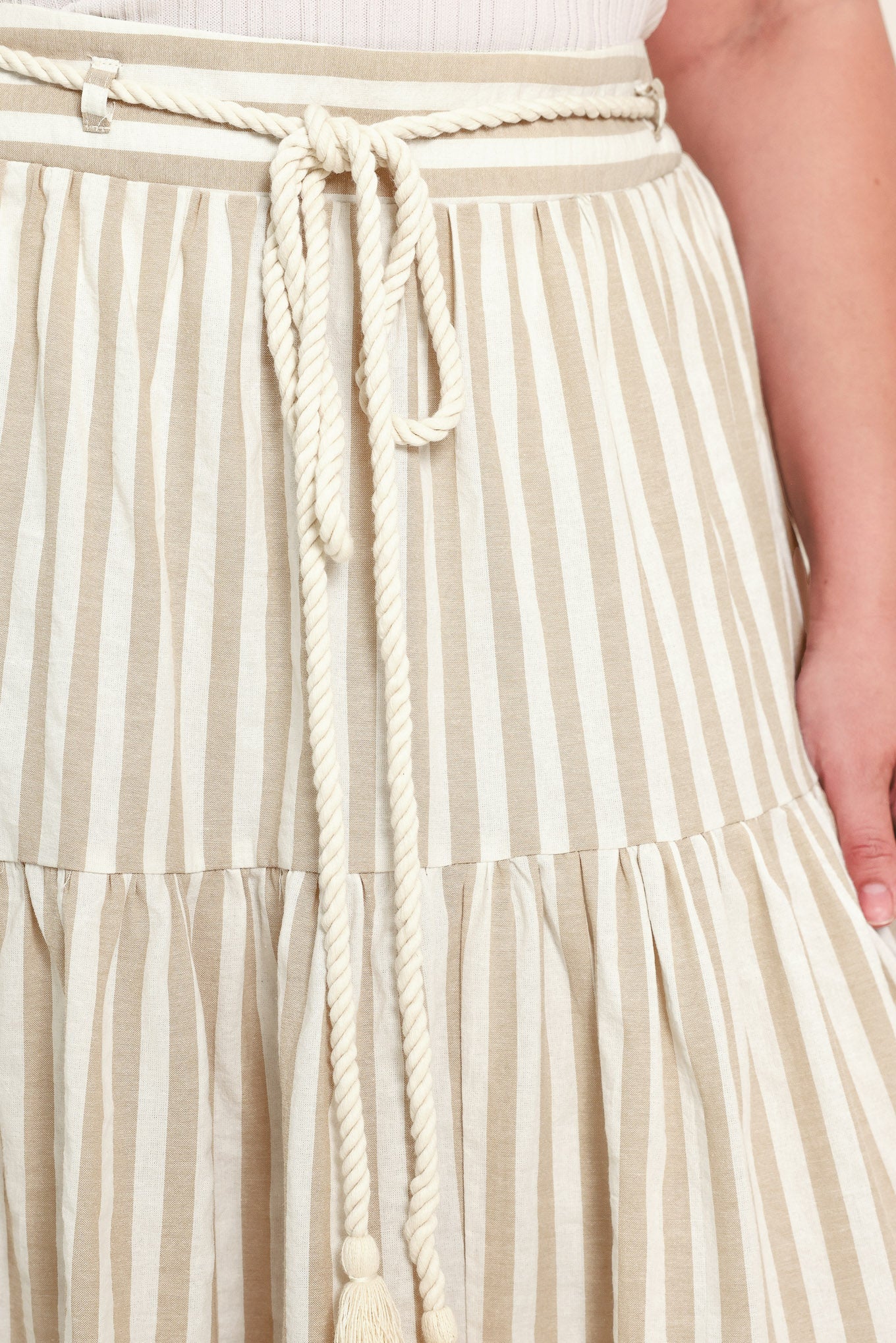 Flying Tomato - Hamptons Weekend Woven Maxi Skirt