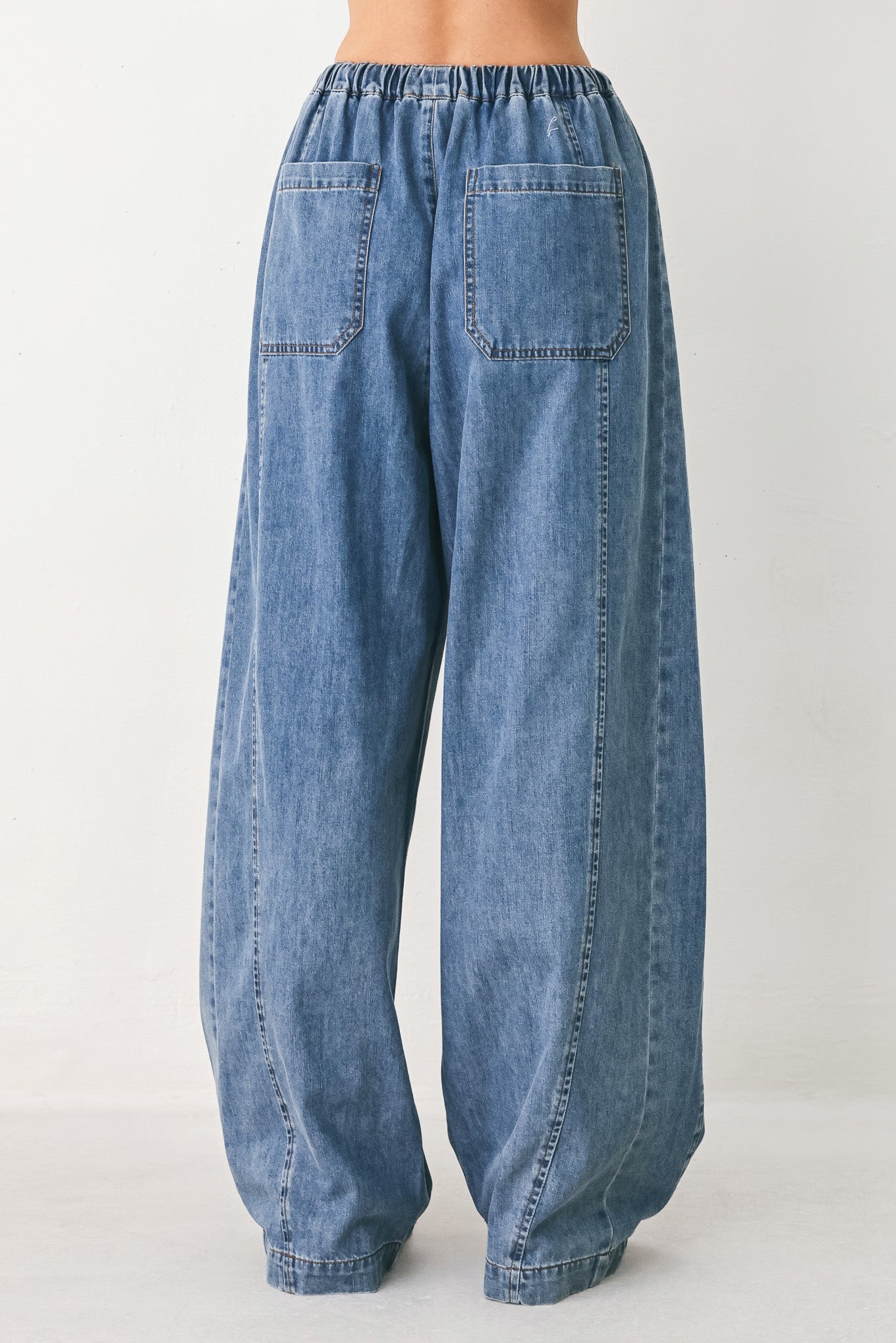 Flying Tomato - Relaxed Retreat Denim Pants