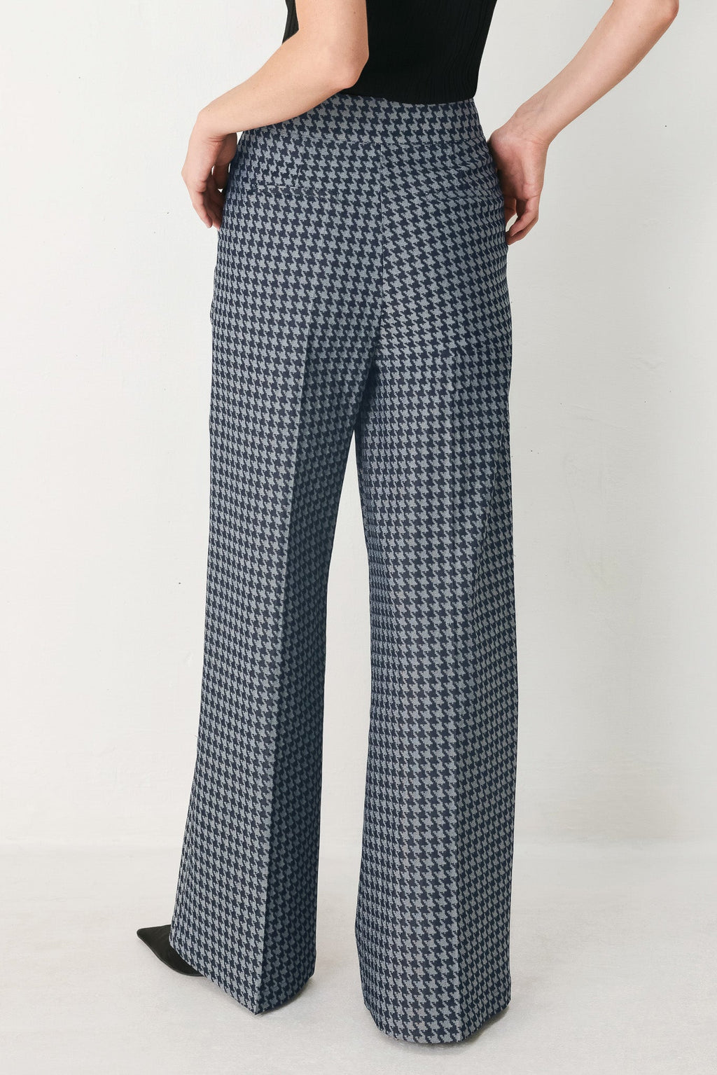 Flying Tomato Noir Society Woven Wide Leg Pants