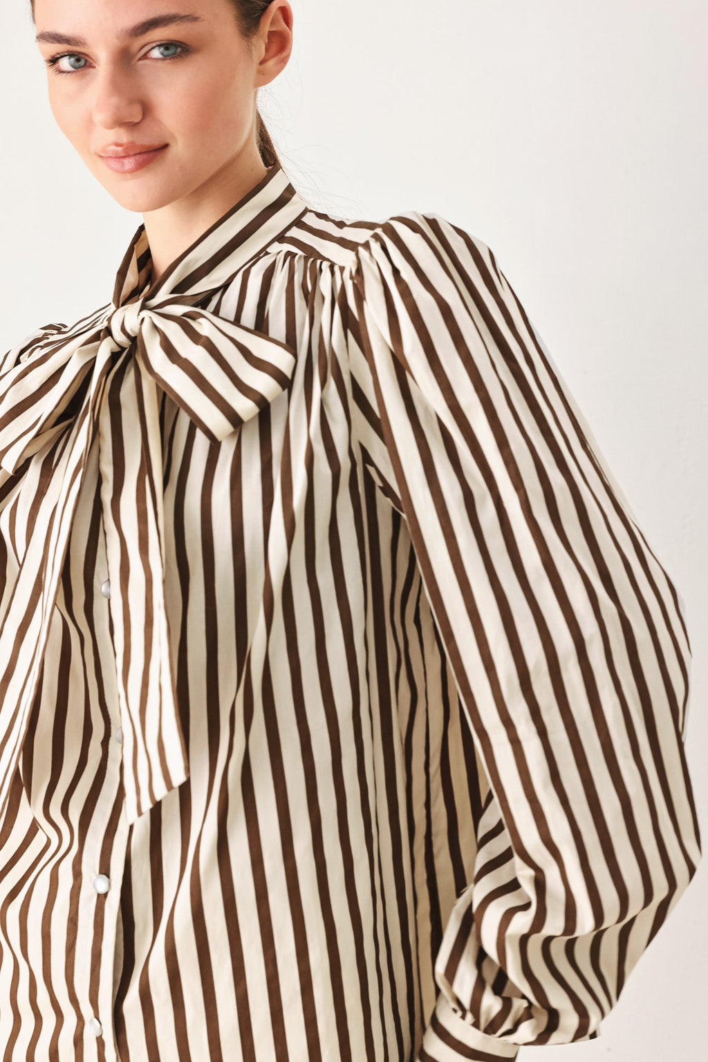 Flying Tomato Candy Line Poet Woven Top