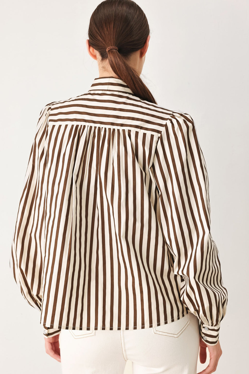 Flying Tomato Candy Line Poet Woven Top