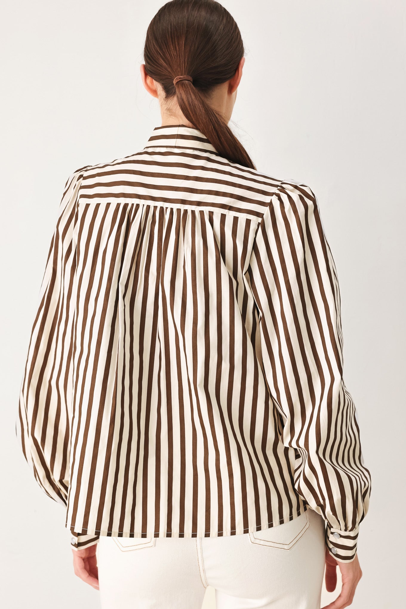 Flying Tomato Candy Line Poet Woven Top
