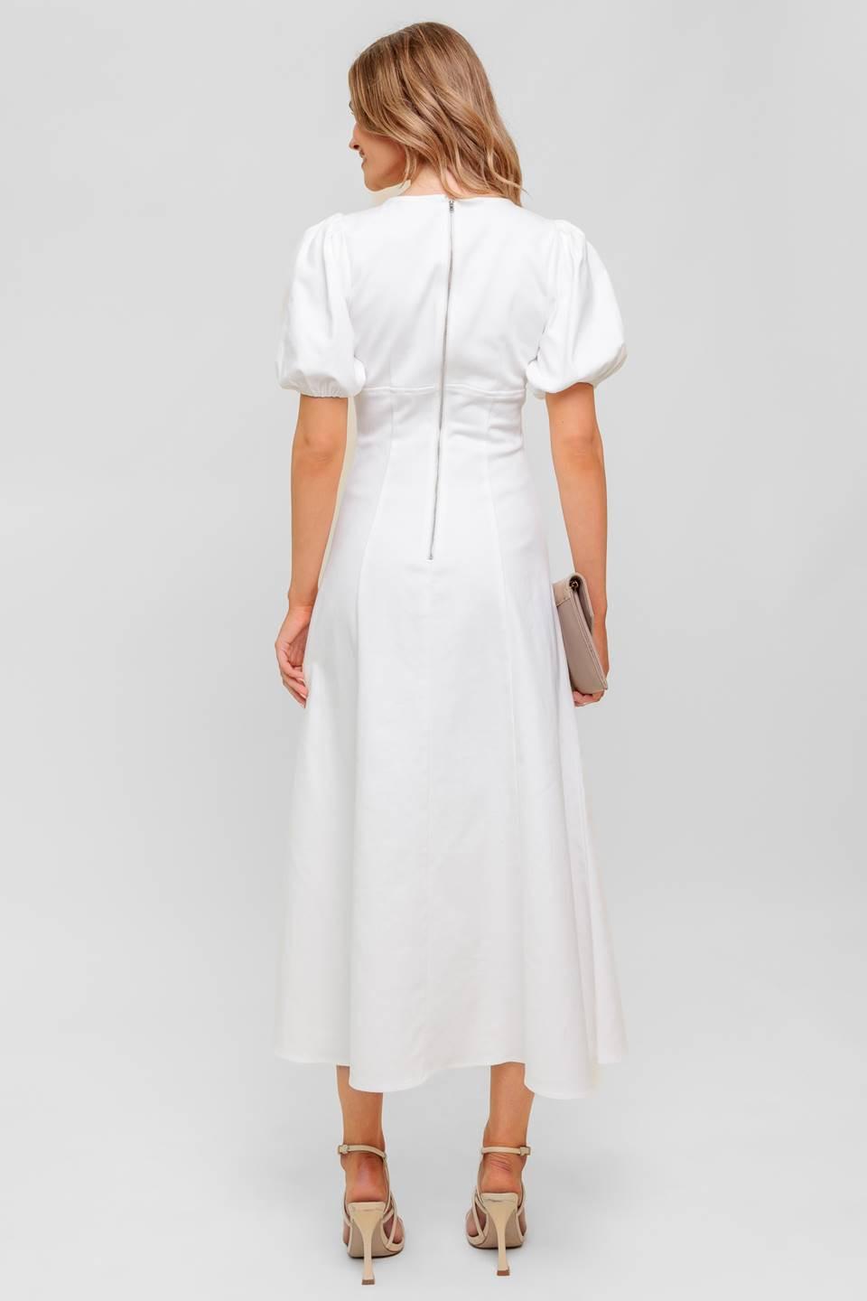 Flying Tomato - Secret Vine Glow Woven Twill Midi Dress