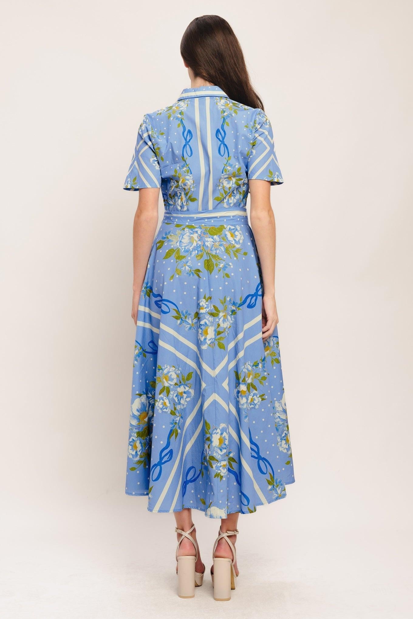 Flying Tomato - Sweet Sophisticate Woven Midi Dress