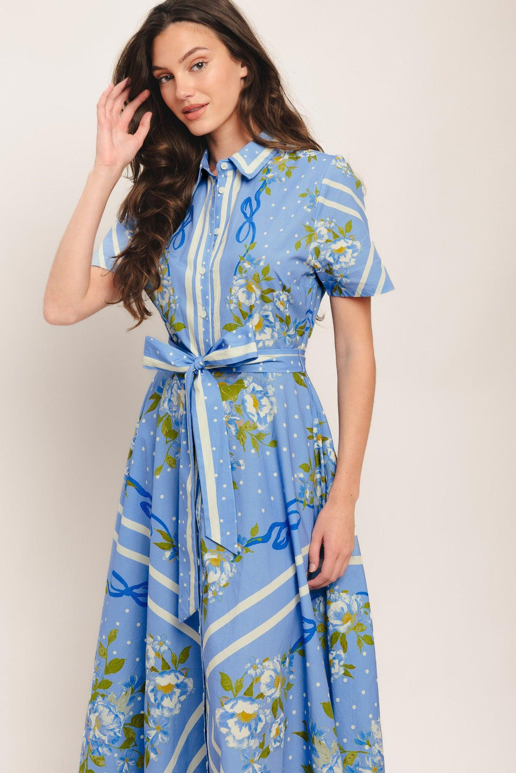 Flying Tomato - Sweet Sophisticate Woven Midi Dress