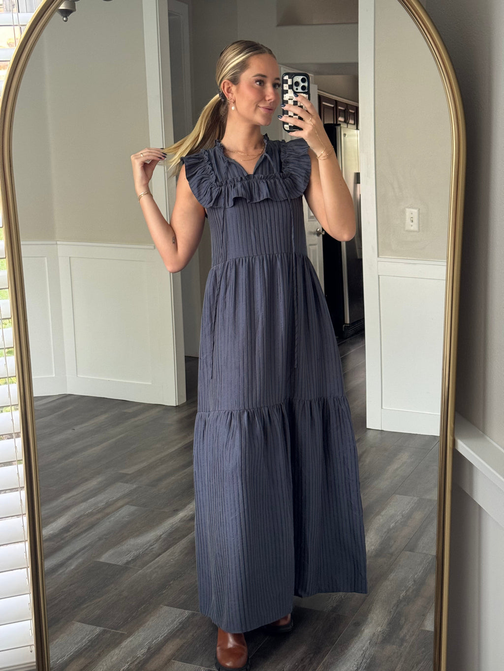 Mary Fall Maxi Dress